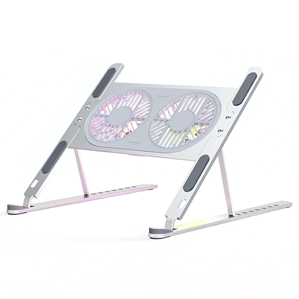 BONERUY P11F Foldbar bærbar køleblæser Kølerstand Justerbar vinkel varmeafledning Notebook køler BONERUY P11F Foldbar bærbar køleblæser Kølerstand Justerbar vinkel varmeafledning Notebook køler